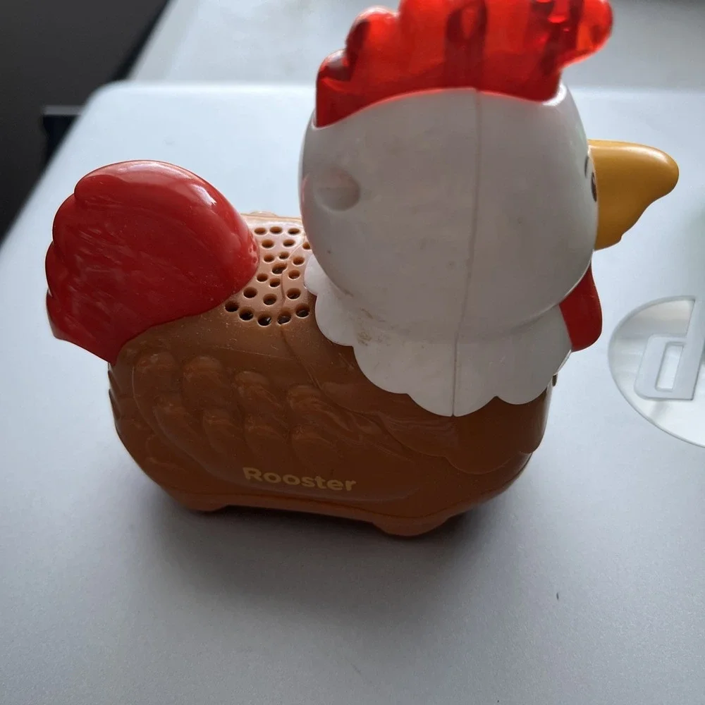 VTech Go Go Smart Animals Turtle Rooster Hamster Lot Set 3 Working Condition